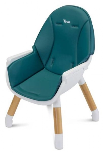 Caretero Tuva Dark Green 3 in 1 Barošanas krēsls