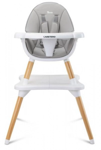 Caretero Tuva Grey 3 in 1 Barošanas krēsls