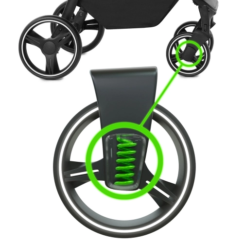 Carrello Bravo Basil Green Pastaigu rati