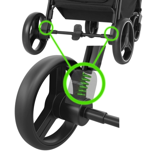 Carrello Bravo Basil Green Pastaigu rati