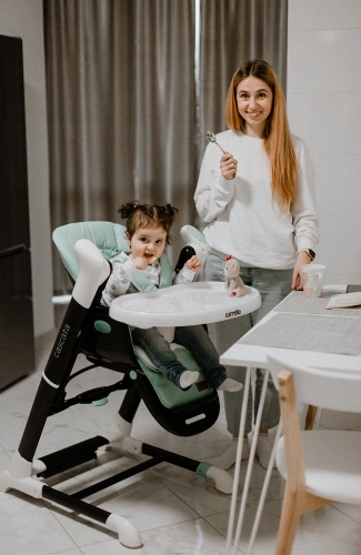 Carrello Cascata Ash Grey 3in1 Barošanas krēsliņš