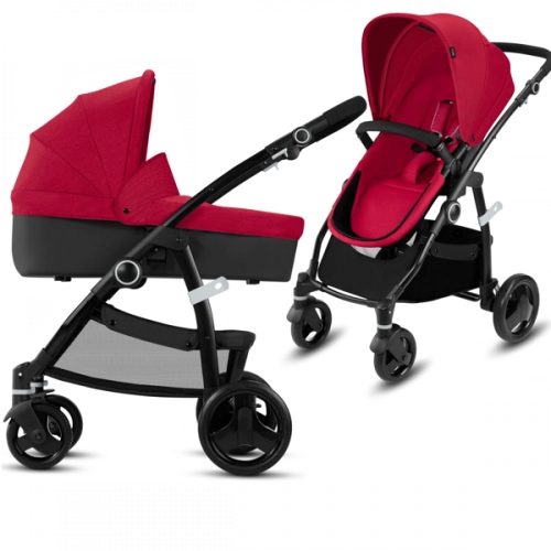 CBX by Cybex Leotie Pure Crunchy Red Bērnu rati 2in1