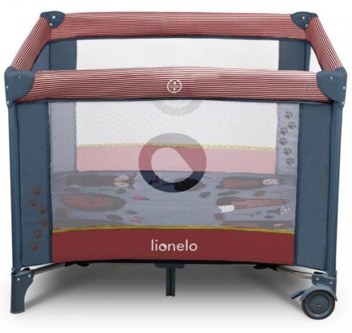Дорожная кроватка-манеж Lionelo Fie Cobalt red