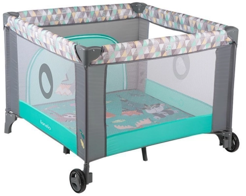 Ceļu gulta Manēža Lionelo Fie Turquoise scandi