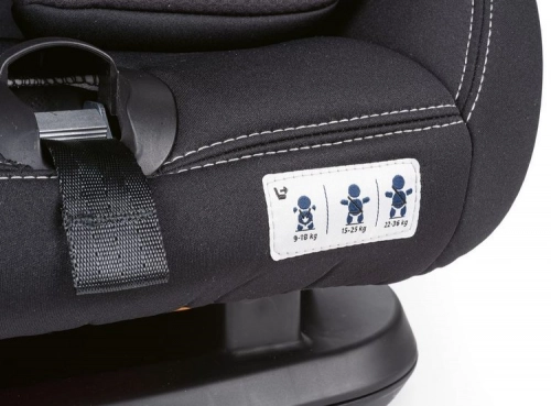 Chicco Akita STD Black Bērnu autosēdeklis 0-36 kg