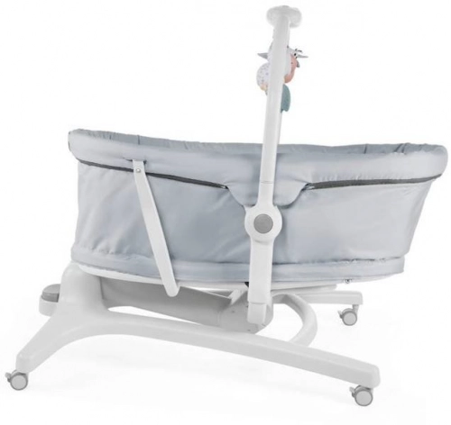 Chicco Baby Hug 4in1 Grey re lux Колыбель Качалка Стульчик 4в1
