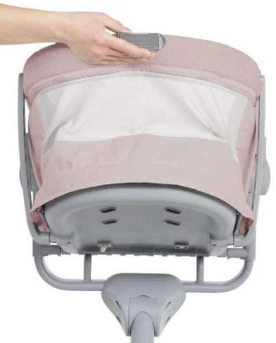 Chicco Baby Hug Air 4in1 Rose Колыбель Качалка Стульчик 4в1