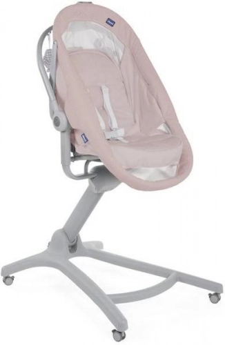 Chicco Baby Hug Air 4in1 Rose Колыбель Качалка Стульчик 4в1