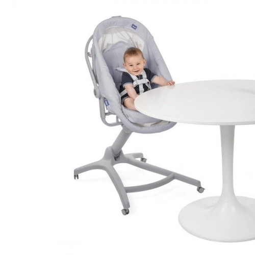 Chicco Baby Hug Air 4in1 Stone Колыбель Качалка Стульчик