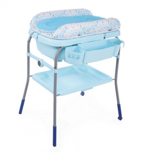 Chicco Cuddle & Bubble 2in1 Ocean Bērnu galds ar vanniņu un pārtinamo virsmu