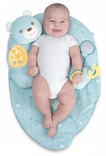 Chicco FIRST DREAMS Blue Кокон - Коврик + Подушка - Подкова