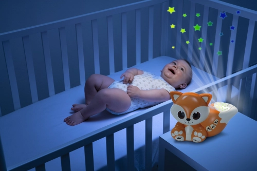 Chicco Foxy Muzikālā Naktslampiņa - Projektors 0m+