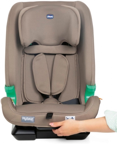 Chicco MySeat i-Size Desert Taupe Bērnu autosēdeklis 9-36 kg