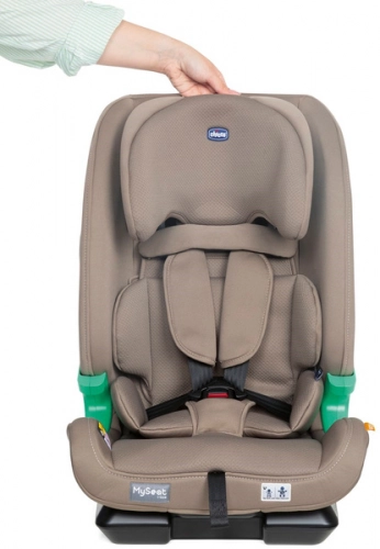 Chicco MySeat i-Size Desert Taupe Bērnu autosēdeklis 9-36 kg