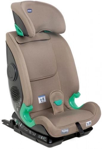 Chicco MySeat i-Size Desert Taupe Bērnu autosēdeklis 9-36 kg
