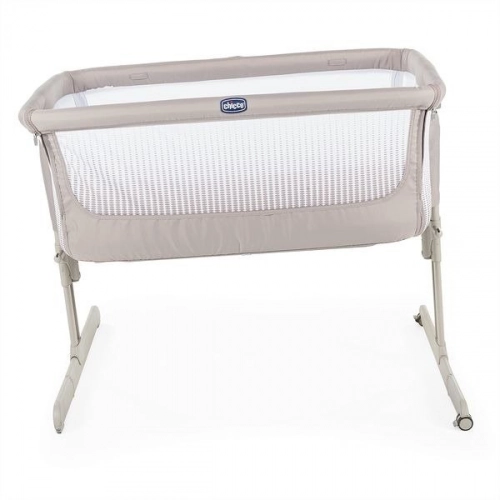 Chicco Next2Me Air Dark Beige Bērnu gulta-šūpulis