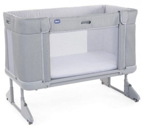 Chicco Next2Me Forever Cool Grey Bērnu gulta-tranformeris 3in1