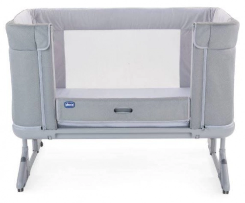 Chicco Next2Me Forever Cool Grey Bērnu gulta-tranformeris 3in1