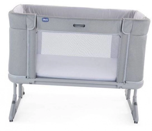 Chicco Next2Me Forever Cool Grey Bērnu gulta-tranformeris 3in1