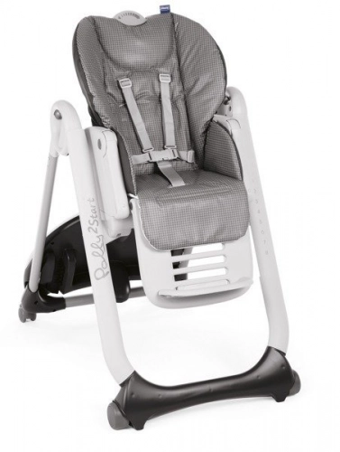 Chicco Polly 2 Start Anthracite Barošanas krēsliņš
