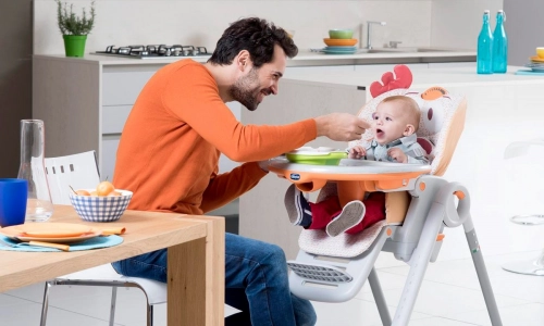 Chicco Polly 2 Start Fancy Chicken Barošanas krēsliņš