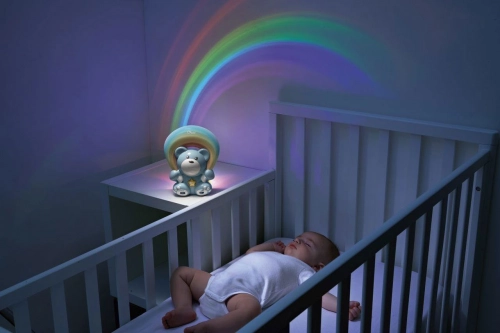 Chicco Rainbow Bear lācītis projektors Blue