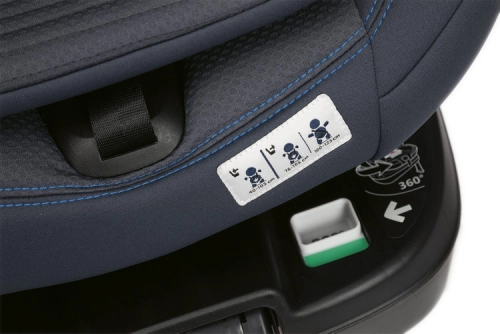 Chicco Seat3Fit I-Size Air 360 Ink Air Bērnu autosēdeklis 0-25 kg