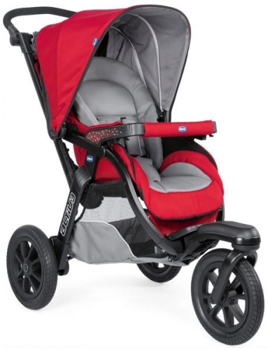 Chicco Trio Activ3 Red Berry Детская коляска 3в1