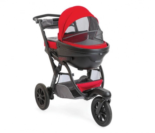 Chicco Trio Activ3 Red Berry Детская коляска 3в1