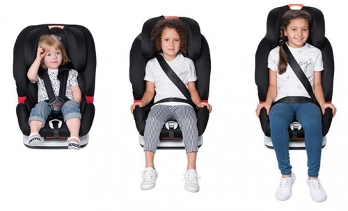 Chicco YOUniverse Fix Jet black Bērnu autosēdeklis 9-36 kg
