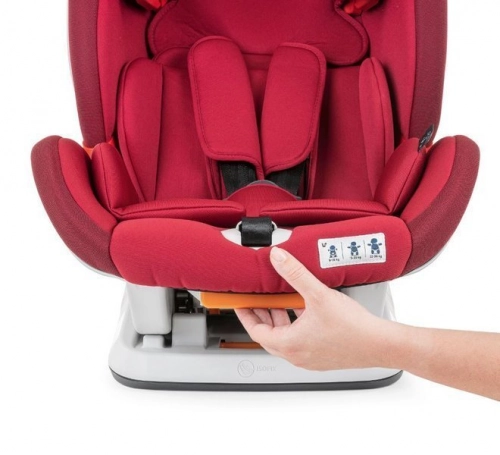 Chicco YOUniverse Fix Red passion Bērnu autosēdeklis 9-36 kg