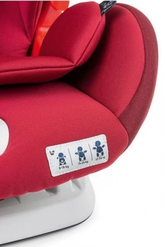 Chicco YOUniverse Fix Red passion Bērnu autosēdeklis 9-36 kg