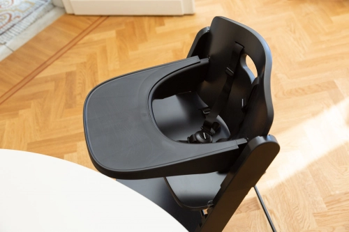 Childhome Evosit Black 2in1 Barošanas krēsliņš