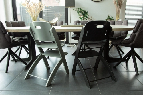 Childhome Evosit Stone Grey 2in1 Barošanas krēsliņš