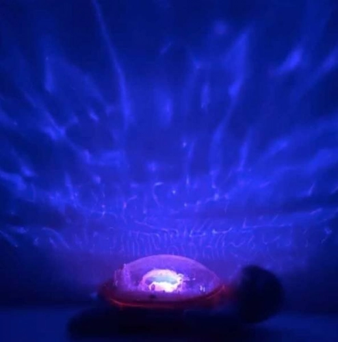 Cloud B Tranquil Turtle Aqua pink nakts lampa-projektors