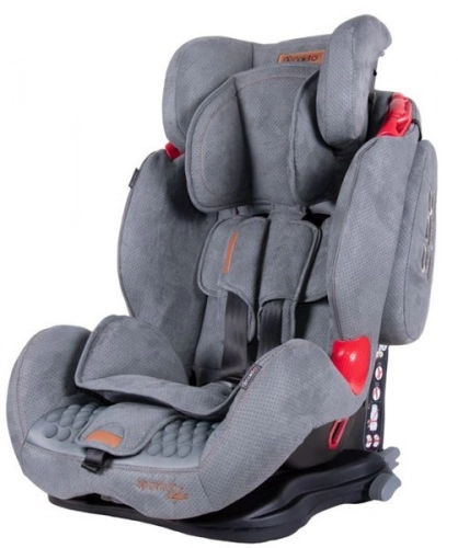 Coletto Sportivo Isofix Grey Bērnu autosēdeklis 9-36 kg