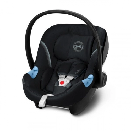 Cybex Aton M i-Size + ISOFIX Base M Deep Black Bērnu autosēdeklis 0-13 kg