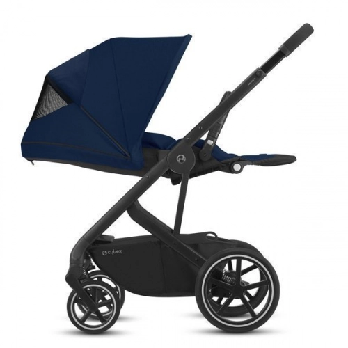 Cybex Balios S Lux Deep Black Pastaigu rati
