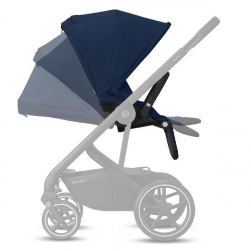 Cybex Balios S Lux Deep Black Pastaigu rati