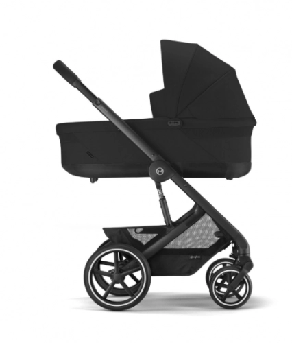 Cybex Balios S Lux Moon Black + Cloud G i-Size Детская коляска 3 в 1