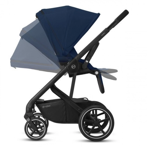 Cybex Balios S Lux River Blue Pastaigu rati
