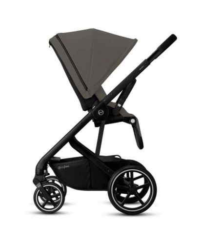 Cybex Balios S Lux Soho Grey + Aton B I-Size Детская коляска 3 в 1
