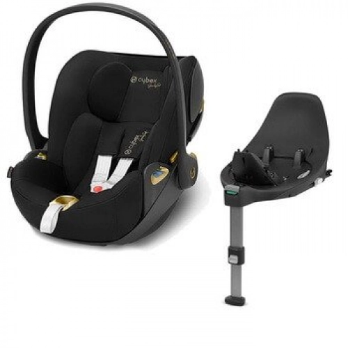 Cybex Cloud Z I-Size + ISOFIX Base Jeremy Scott Black Bērnu autosēdeklis 0-13 kg