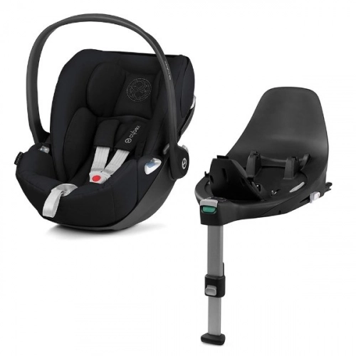 Cybex Cloud Z I-Size + ISOFIX Base Plus Deep Black Bērnu autosēdeklis 0-13 kg