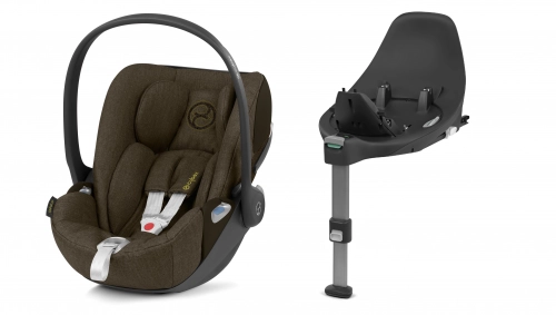 Cybex Cloud Z I-Size + ISOFIX Base Plus Khaki Green Bērnu autosēdeklis 0-13 kg