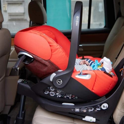 Cybex Cloud Z I-Size + ISOFIX Base Soho Grey Bērnu autosēdeklis 0-13 kg