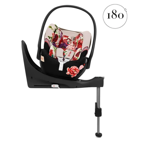 Cybex Cloud Z I-Size + ISOFIX Base Spring Blossom Light Bērnu autosēdeklis 0-13 kg
