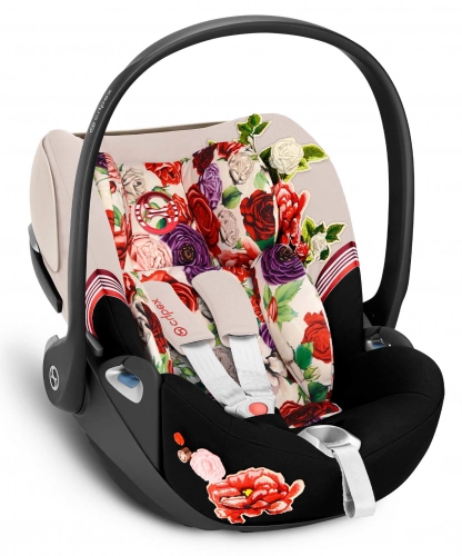 Cybex Cloud Z I-Size + ISOFIX Base Spring Blossom Light Bērnu autosēdeklis 0-13 kg