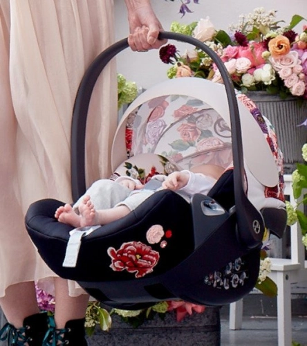 Cybex Cloud Z I-Size + ISOFIX Base Spring Blossom Light Bērnu autosēdeklis 0-13 kg