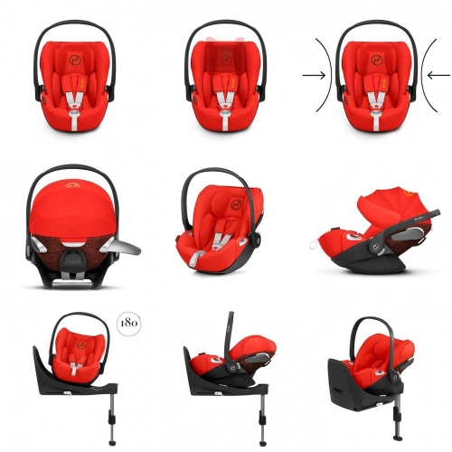 Cybex Cloud Z I-Size Plus Mountain Blue Bērnu autosēdeklis 0-13 kg